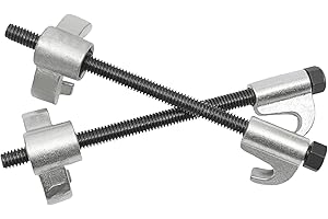 Alnemy Federkompressor-Sets,Profi Federspanner Set Feder Spanner 300MM,Manual Tuning Tieferlegung Montagespanner,PKW Federkompressoren Werkzeug Universal Fahrwerksfeder für Federbein Spulenkörper