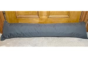 GOLDSTAR SHOP Goldstar Grey Waterproof Draught Excluder Draft Insulator Door Sausage Hallway Energy Saver wind stopper Cushion