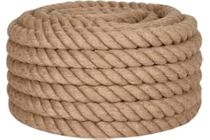 vidaXL Juterep 25 m långt 30 mm tjockt