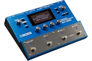 BOSS Sy-300 Guitar Synthesizer, Expressive New Sounds Via A Standard 1/4-Inch Input & A True Analog-Style Synth for Guitar