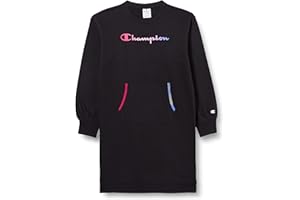 Champion Color Block-Dress L-s Robe décontractée Fille