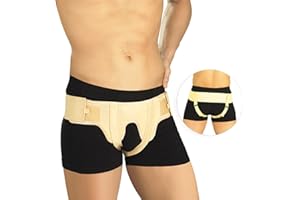 TONUS ELAST Deluxe Stützbandage/Stützgürtel bei Leistenbruch, für rechts und links (Gr. 3)