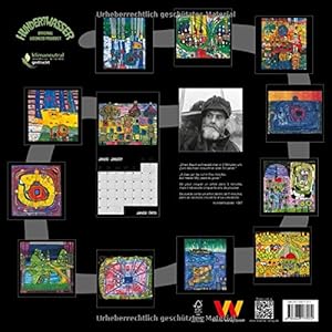Hundertwasser Broschürenkalender Art 2017: Der Besondere