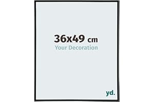 yd. Your Decoration Cadre Puzzle 36.0x49 - Puzzle cadre 500-1000 Pièces - Noir Mat - Plastique Cadre photo Annecy