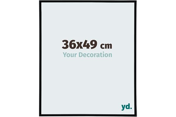 yd. Your Decoration Cadre Puzzle 36x49 - Puzzle cadre 500-1000 Pièces - Noir Mat - Plastique Cadre photo Annecy