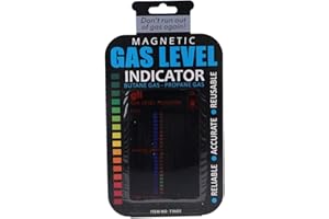 guangzhou Pratico propano Butano GPL Carburante Indicatore di Livello del Serbatoio Bombola Magnetica Bombola della Temperatura del Gas Nero