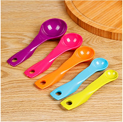 5-teiliges New Messlöffel Set Kitchen Craft Colourworks Louis VI/Salz/Kaffeelöffel - 7