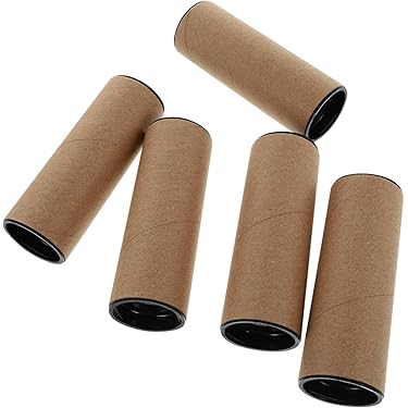 12 stuks ronde papieren kokers, multifunctionele