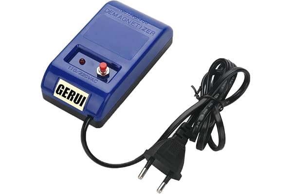 GERUI Demagnetisering Kvartsur, Tidshastighetskorrigering, Demagnetiseringsverktyg, 110 V-220 V