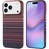 Kilifplus Apple iPhone 17 Pro Max ile Uyumlu Kılıf Magsafe Şarj &Ouml;zellikli Karbon Fiber G&ouml;r&uuml;n&uuml;ml&uuml; Nekst Kapak, Tam Uyumlu, Kar
