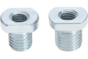 LT Easiyl 2 Stück Winkelschleifer-Konverter für Winkelschleifer/Polierer-Schnittstelle, Trennscheiben, Sägeblätter, Polierwerkzeuge, M14/M16 Außengewinde, M10 Innengewinde