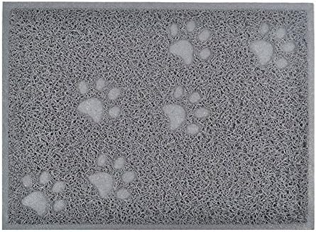 mengdi Cat Litter Mat Litter Trapper Mat Food Mat Kitty Litter Catcher Small Size 15.8"x 12"