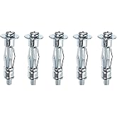 Badem10 &Ccedil;elik Al&ccedil;ıpan ve Boşluk D&uuml;bel FRT Tuğla Paraş&uuml;t Duvar Bims 3x46 Metal 5 Adet