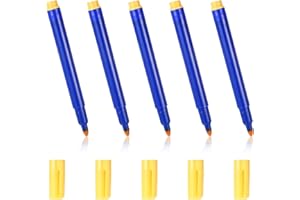 Bewudy 5 Stück Geldscheinprüfer Stift, Falschgeld Marker Stifte Geldprüfstift Falschgeld Prüfer Stift Geldprüfgerät Prüfstift für Euro Pfund und die meisten Banknoten(5 Stück)