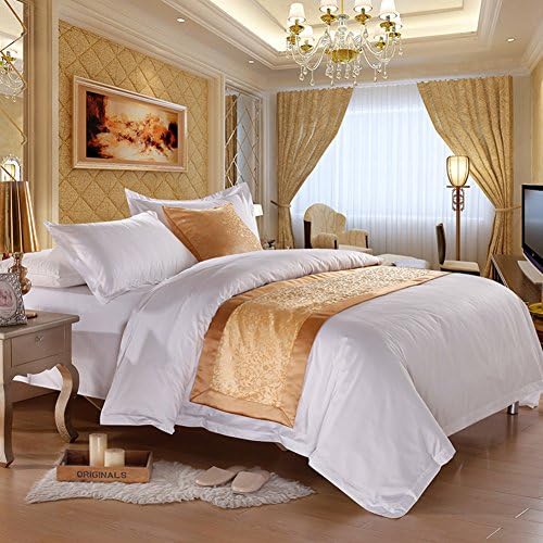 A five-star hotel bed/Hotel bed scarf/ bed foot mat/bed runner/bed cover/decorative strip/ table runner/covering cloth/tea table runner / table cloth-G 50x210cm(20x83inch)