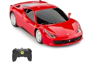 rastar Coche a Distancia Ferrari 458 Italia 1:24 - Ferrari 458 - Rojo Ferrari