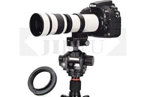 JINTU 420-800mm f8.3 Teleobjektiv Manueller EF Halterung Objektiv für Canon T8i T7i T7 T6 T6s T6i T3i T2i SL3 SL2 1500D 1300D 1200D 850D 600D 500D 250D 90D 80D 77D 7D 6D 5D D5600 D5500 D5200 D3200