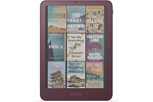 Amazon Kindle Colorsoft Signature Edition (senaste modellen), tunnare, ny aluminiumdesign, 7-tums färgskärm, självjusterande frontbelysning, Fikonlila