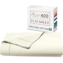 Pizuna 100% Cotton Housewife Pillowcases 2 Pack White 48x74c, 400