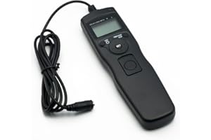 RGBS LCD Timer Fernauslöser Zeitraffer Intervalometer Remote Control für Canon EOS 7D, 1D, 1Ds, 5D, 5DS R, 5D II, 5D III, 5D Mark III II, 6D, 50D, 40D, 30D, 20D, 10D R5 EOS-3 Digitale DSLR Kamera