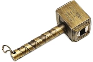 CTFOREST Sacacorchos Martillo de Thor, Sacacorchos de Cerveza, Sacacorchos Vintage de Pared, Adecuado para el Hogar, Restaurante, Oficina, Utilizado para Abrir Tapas de Botellas