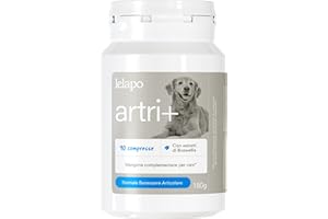 Migliora Articolazioni e Mobilità - L’unico con 500mg Glucosamina + 280mg Condroitina - Favorisce Attività Motoria - Effetto Rapido - Con Artiglio Diavolo, Boswellia - Lelapo Artri+, 90cps Appetibili