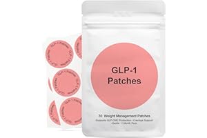 POBUSOLT Weightless GLP-1 Patches with L Glutamine, Berberine, Chromium, Pomegranate and Cinnamon - 30 Patches