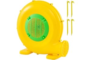 COSTWAY Ventilatore di Aria del Castello Gonfiabile, Ventilatore Centrifugo Gonfiabile, Soffiatore per Giochi Gonfiabili (450W)