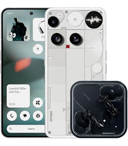 Nothing Phone (3) 512GB White – Unlocked 5G Smartphone with