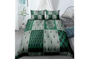 MEETE Sognante E Carino Il Mondo Magico di Harry Potter Set Copripiumino in Microfibra 3 Pezzi, per Biancheria da Letto per Bambini E Bambine (Stile 02,King(220x240cm))