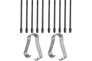 VULCYXA 10 sztuk zapasowych końcówek do Boox, Tip, kompatybilne z Boox Max Lumi/Lumi 2, MAX 3/2, Note 5/3/2/Air 2, Nova 3/2/Pro, końcówki do kabli Remarkable 1/2, Note & Nova Series, końcówki do rysowania