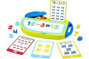 EDUCATIONAL INSIGHTS Learning Resources Set de Actividades de cálculo MathMagnets GO, imanes con números para niños, Juguetes didácticos, Juguetes para Aprender cálculo y recursos de matemáticas, 3+ años