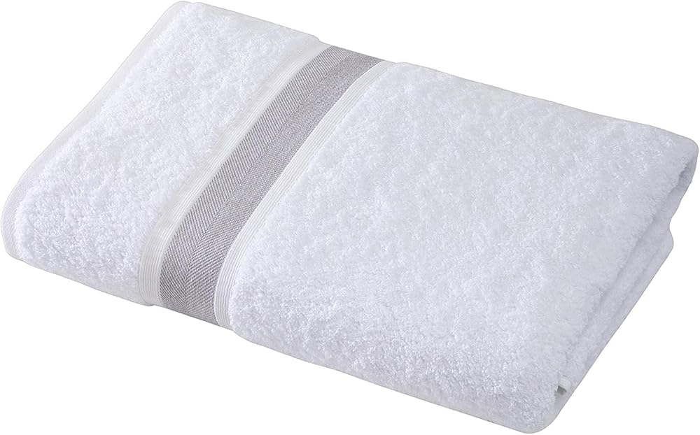 OZINCI Ekstra Büyük Büyük Boy Banyo Havluları %100 Pamuk Türk Havluları Otel Spa Havuzu için (Beyaz)