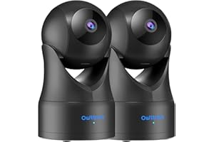 owltron 1080p Security Camera Indoor Baby Camera, Pet camera, Cameras House Security, 360° Pan/Tilt Motion Tracking, IR Night Vision, 2-Way Audio, Indoor Security Camera for Home/Pet, Work with Alexa