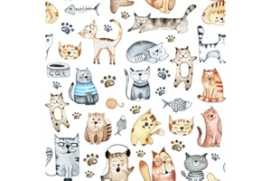 ti-flair 20 Servietten Lustiges Leben von Katzen | Tiere | Tiermotiv | Tischdeko | Decoupage | Serviettentechnik 33x33cm