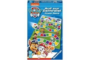 Ravensburger 22671 - Paw Patrol: Av till huvudkontoret! - Ta med spel för 2-4 spelare i åldern 3 och uppåt med hjälparna på f