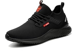 ALOFME Sicherheitsschuhe Herren Damen S3 Leicht Sommer Arbeitsschuhe Schutzschuhe mit Stahlkappe