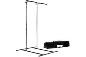 Gravity Fitness Pull-Up Bar - Portable Pull-Up Rack Home Gym Equipment, Calisthenics, & Bodyweight Training - Adjustable Pull-Up Rack & Dip Station