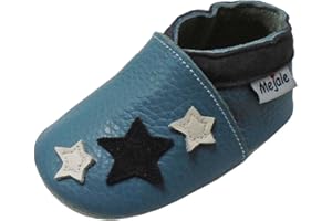 Mejale Chaussons Cuir Souple Chaussures Cuir Souple Chaussons Enfants Pantoufles Chaussures Premiers Pas Dessin animé Papillon