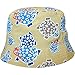 Baby Boy's Turtles Design Holiday Bucket Style Summer Sun Beach Hat (3-6 Months (46cm), Beige Turtles)