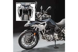 FAYEDENICY Motorrad Motorschutz Stoßstangenschutz Autobahn Sturzbügel Rahmen fallender Schieber Gastankschutz für B.M.W F750GS F750 GS F 750 GS F-750-GS 2018 2019 2020 2021 2022 2023 (Schwarz-untere Teile)