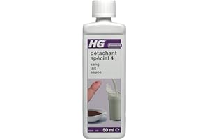 HG Détachant Spécial 4 (0,05L) - Efface les Traces de Sang, Lait et Sauce, Elimine les Marques de Crème, Curry, Œufs et Autres des Textiles (423005104) ( Lot de 2)