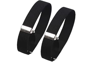 CHENGZI 1 Paar elastische verstellbare Armstulpen für Herren, Hemd, Strumpfband, Ärmelhalter, Breite 2,4 cm