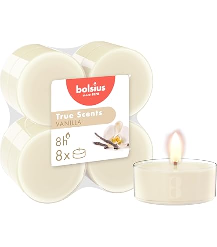 18 Bougies Chauffe-plat Parfum Pomme-cannelle - Durée 4h, Diamètre 3,9 Cm - Pour Diffuseur Ou Décoration
