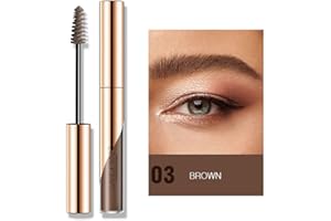 ZDHSOY Eyebrow Gel, Eyebrow Dye/Eyebrow Tint/Semi-Permanent Eyebrow Gel Tattoo Brow Waterproof Sweat-proof,Fast Drying,Brow Gel (Brown)