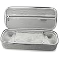 CENXI Case for PlayStation 5 Portal, EVA Carrying Case, Built in Screen Protector Portable Handheld Carrying Case Bag for Travel and Storage (Grey)