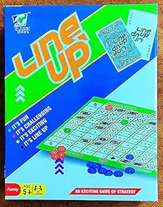 Prospo Line-Up Board Game, New Cards and Board Game, Challenging Board Game for Kids, Family Card Game, Wonderful Birthday Gift, Exciting Game for Kids and Adults