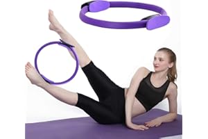 LABSTANDARD Pilates Ring mit Weicher-Polsterung Anti-Rutsch-Griff Widerstandsring für Ganzkörpertraining Yoga und Physiotherapie Fitnessgerät für Heimtraining und Studio-Workout