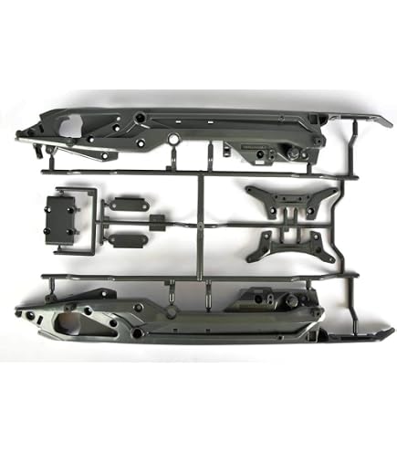 Carson Set 4 Pneumatici All Terrain 1:10 Nero - Accessori Modellismo RC, Diametro 80mm