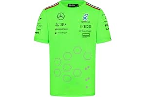 Mercedes AMG Petronas Camiseta F1 Setup para Hombre 2024 - Verde - Tamaño: L